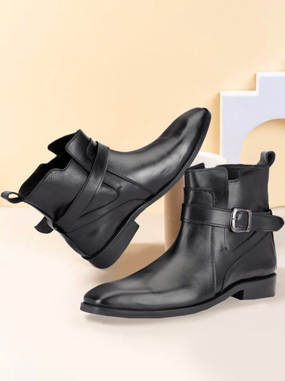 Genuine Leather Jodhpuri Boots