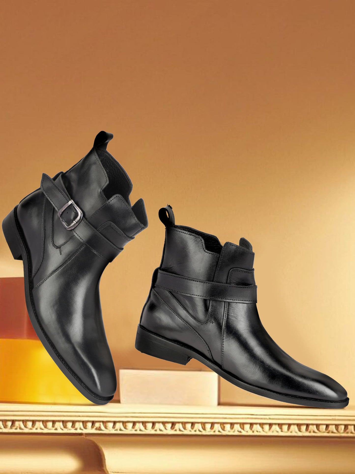 Genuine Leather Jodhpuri Boots