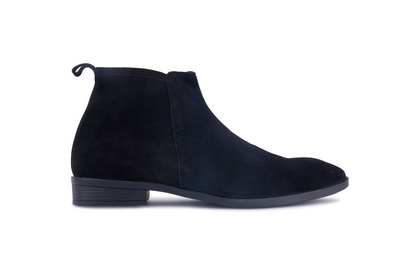 Comfortable Genuine Suede Leather Solid Boot for Men