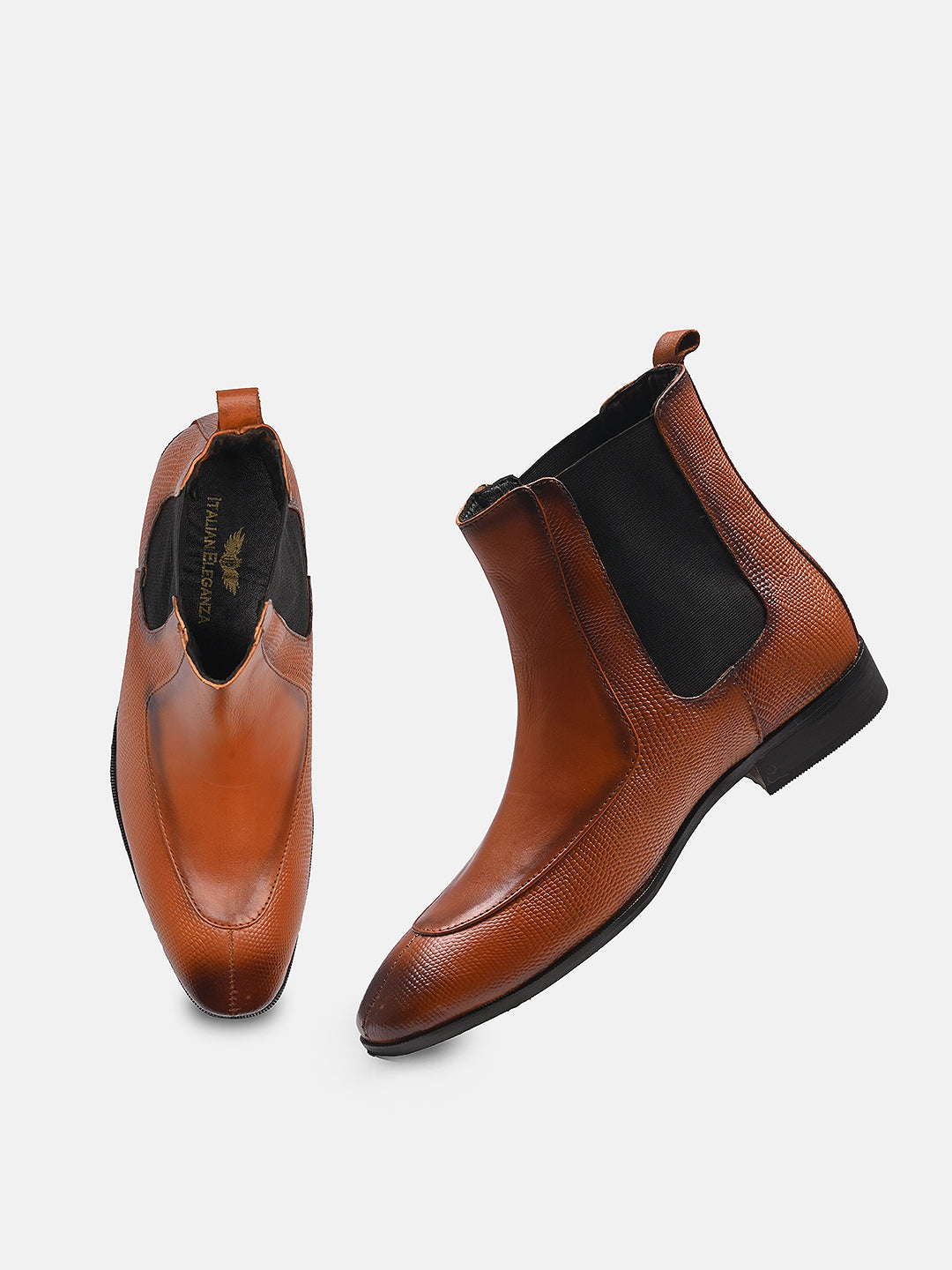 Comfortable Designer Leather Chelsea Boots