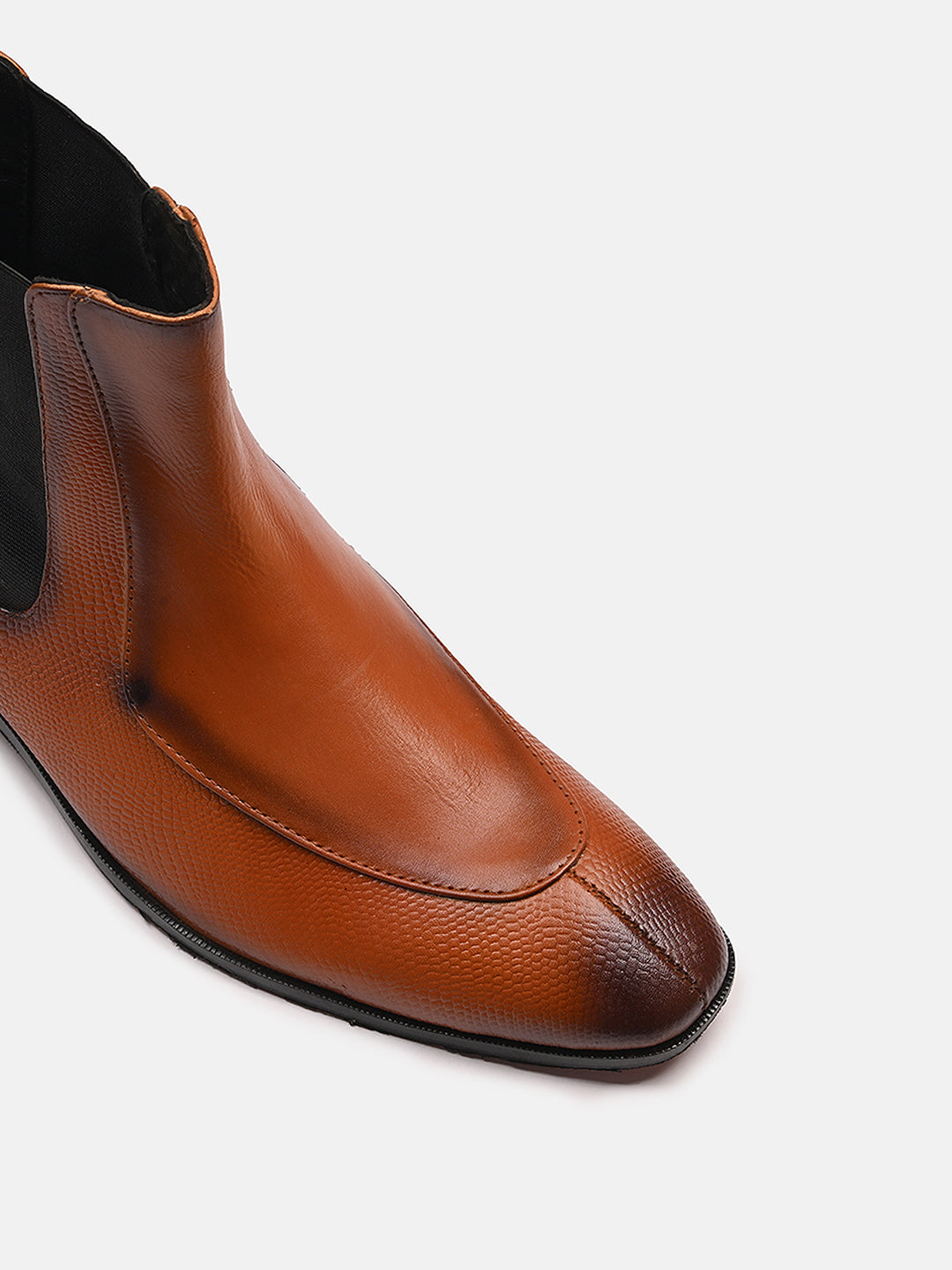 Comfortable Designer Leather Chelsea Boots