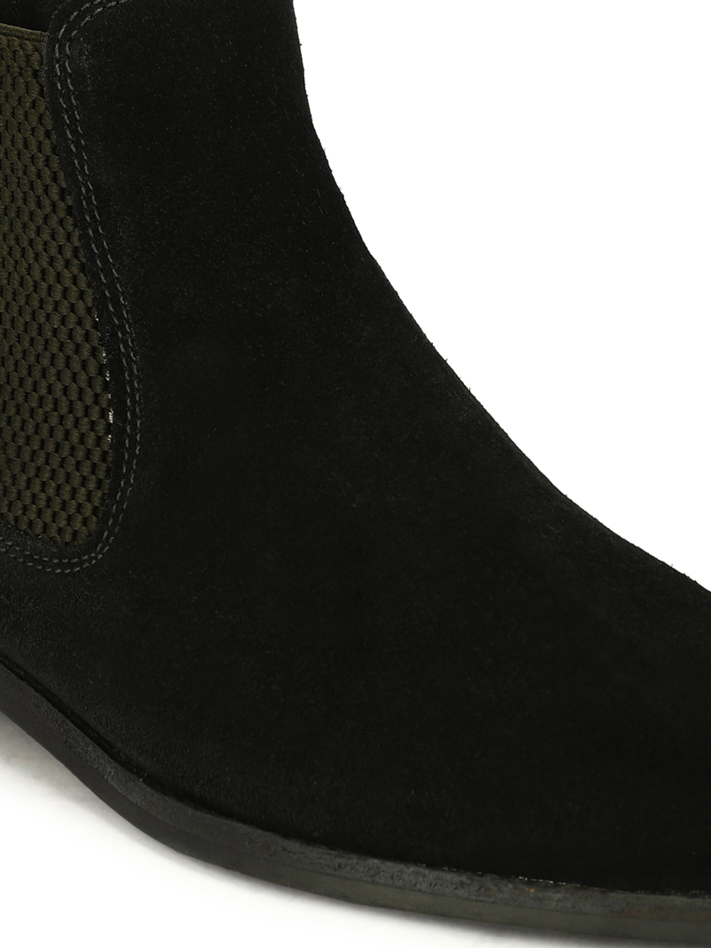 Genuine Suede Leather Chelsea Boots