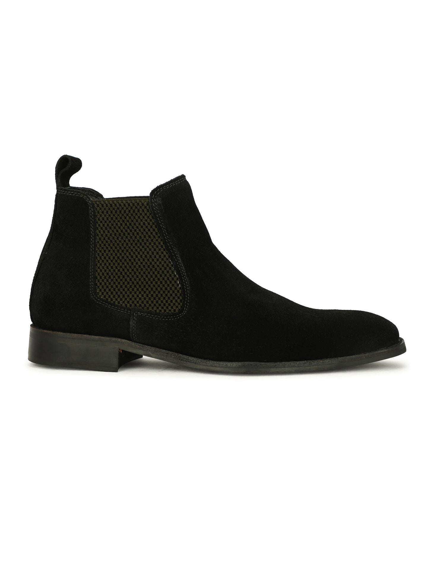 Genuine Suede Leather Chelsea Boots