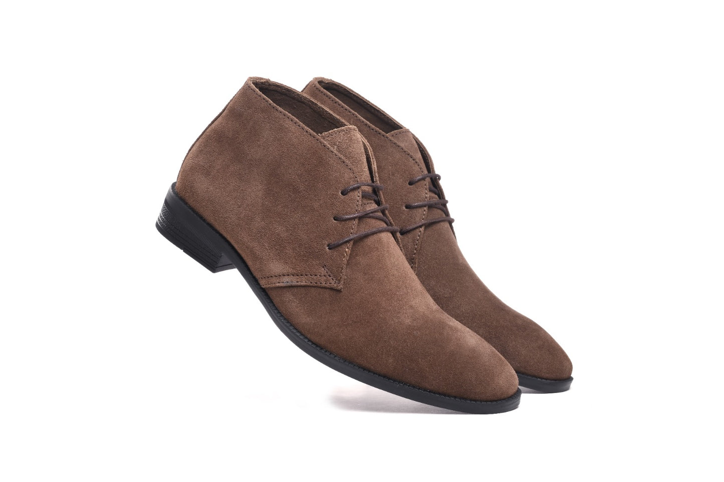 Weekender Chic Suede Chukkas Brown